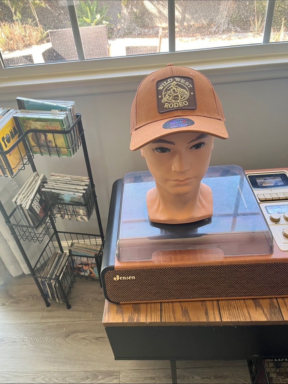 Wild West Rodeo Brown Trucker Hat